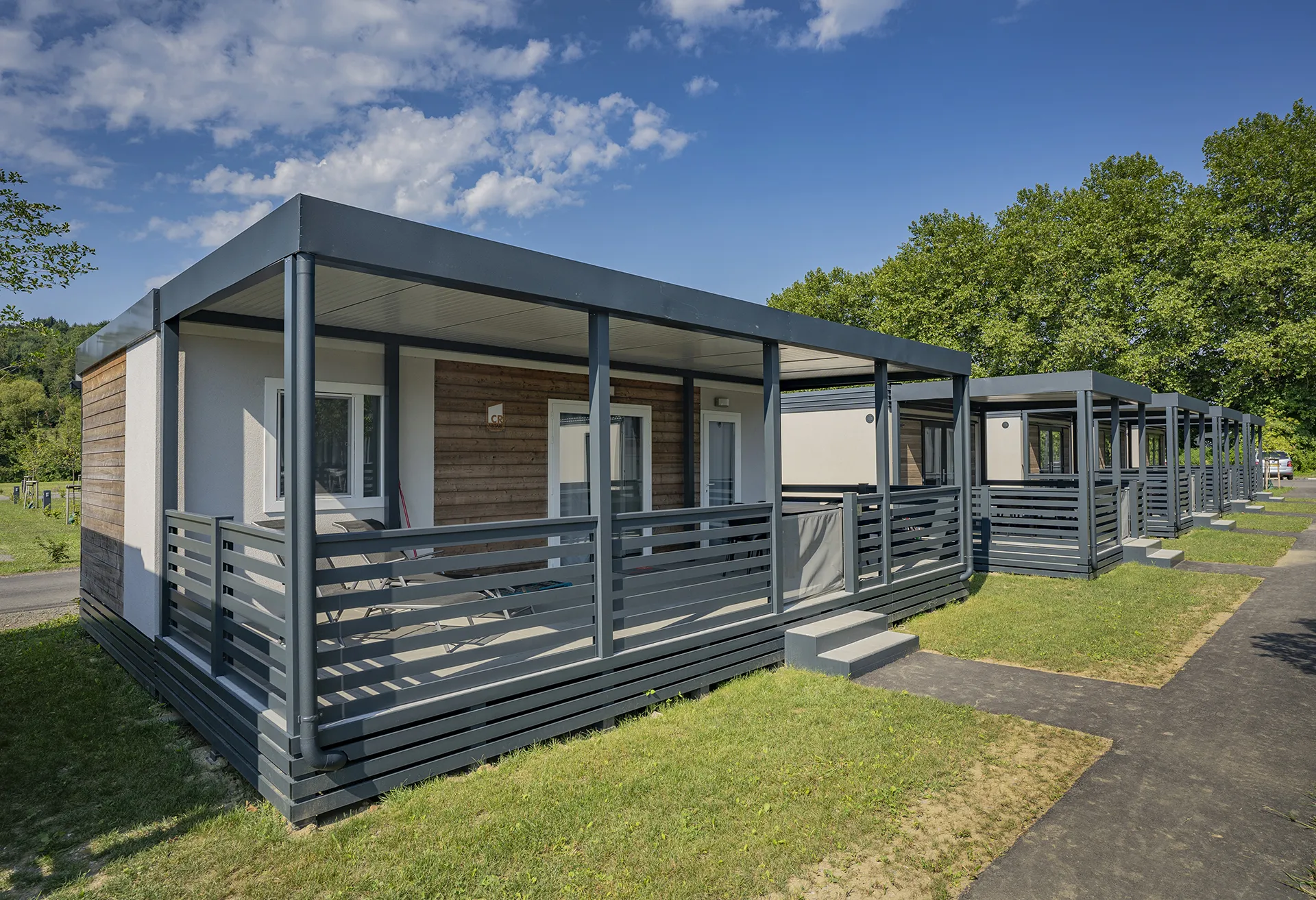 Modernes Mobilheim Premium I am Camping Resort Riegersburg